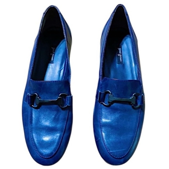 Paul Green Shoes - Paul Green Navy Women’s Loafers